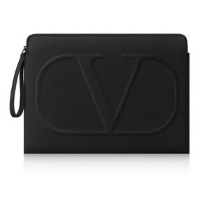 Valentino Garavani Black Laptop Bag